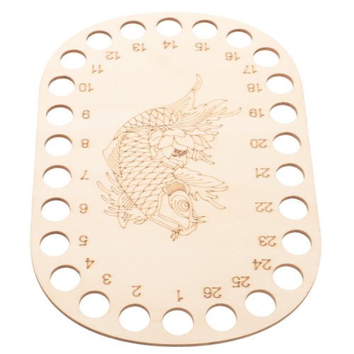 Wooden embroidery floss - embroidery,