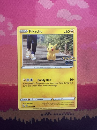 Pokemon card pikachu - pokemon,