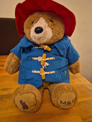 Paddington bear plush toy - m&s,