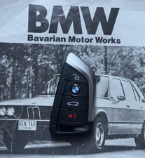 One Genuine Bmw Smart Key Fob G30 G20 G15 F40 F44 3 4 5 7 Series Non M Sport GT9
