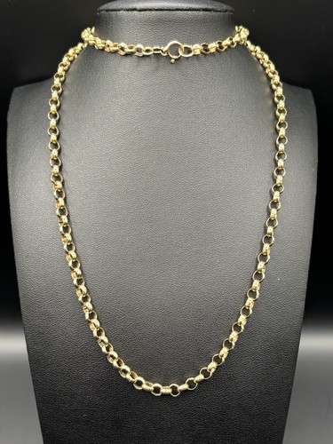 9ct gold belcher - gold, 21grams