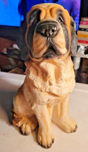 Vintage bull mastiff dog - vintage,
