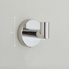 Stainless Steel Chrome Wall Mounted Bathroom Accessories Towel Holder Coat Hook