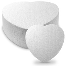 Cake Dummies 6 Inch Deep HEART