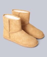 ANIMAL Vegan Unisex Sherpa Lined Slip On Boots - Brand New With Box UK 8