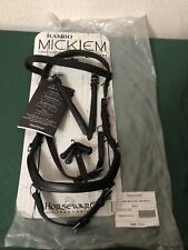 NEW RAMBO MICKLEM COMPETITION BRIDLE BLACK PONY SIZE