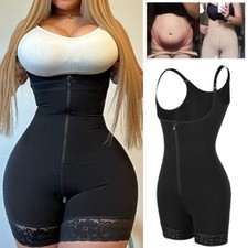 Women Firm Tummy Control Full Body Shaper Slimming Bodysuit Shapewear Butt Lift