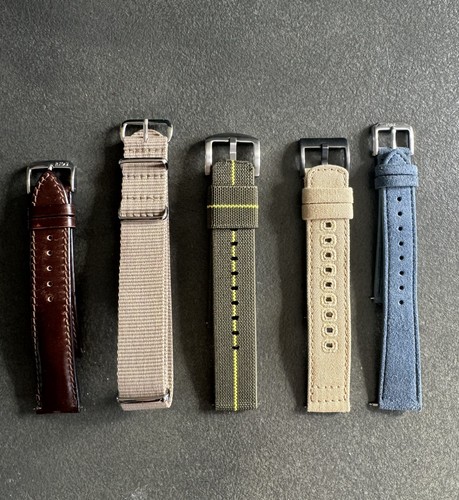 Job lot five 20mm watch - lot,