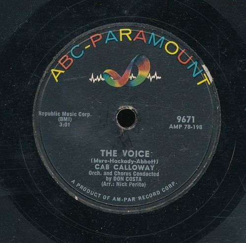 78tk pop vocal abc paramount - 78tk-pop, vocal-abc-paramount