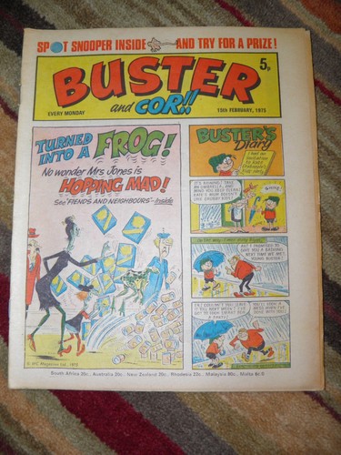 Buster and cor - buster,
