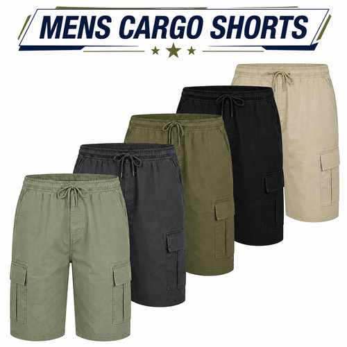 Mens summer elasticated plain - mens,