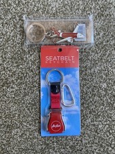 AIR ASIA SEATBELT KEYCHAIN AND AIRBUS METAL KEYCHAIN OFFICIAL