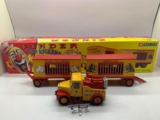 CORGI HERITAGE SAMPLE MODEL BLANK CERTIFICATE PINDER CIRCUS SCAMMEL/CAGES 16801