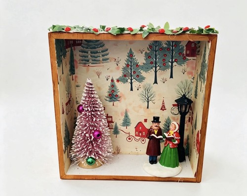 Miniature diorama room box - miniature,