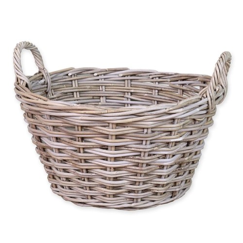 Grey and buff rattan - grey, deep