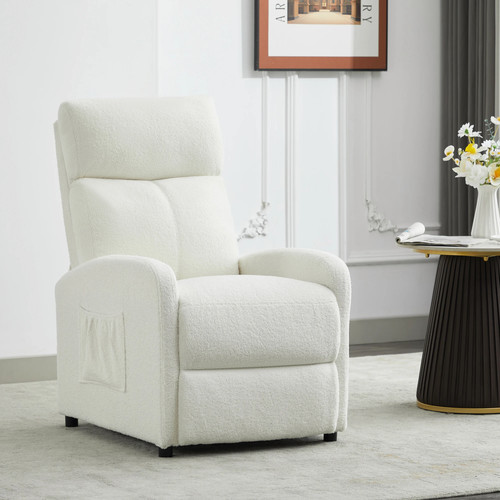 Recliner chair push - recliner, back