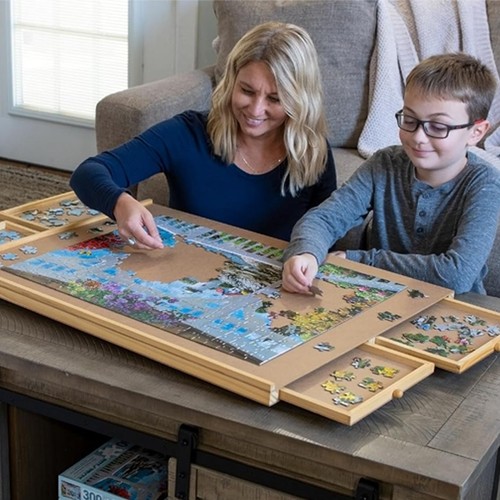 1000pcs puzzle table - puzzle,