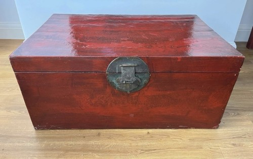 Antique chinese lacquered - antique,