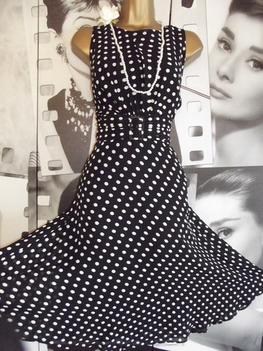 Wallis black polka dot - wallis,