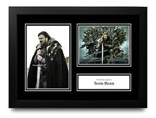 Sean Bean Signed A4 Framed