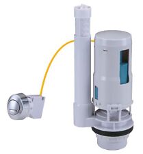 Adjustable Toilet Dual Flush Valve Push Button Toilet Flush System Replacement*