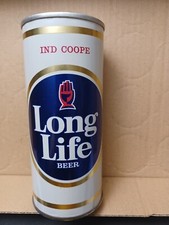 Long Life old  beer can