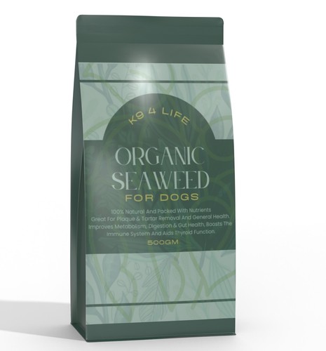 Seaweed powder for - dogs, dried