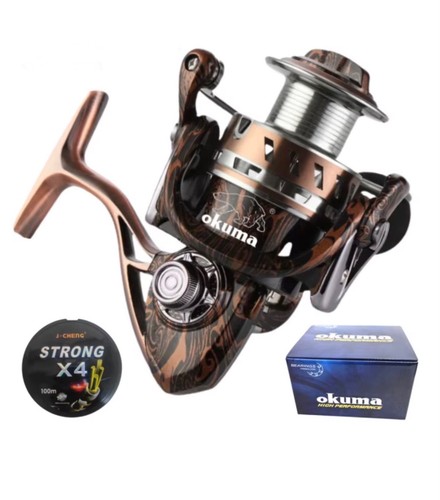 Okuma fishing reel leopard - fishing,