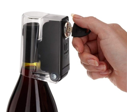 Tantalus alcohol bottle lock - alcohol,