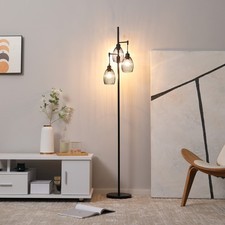 3-Light Floor Lamp Industrial