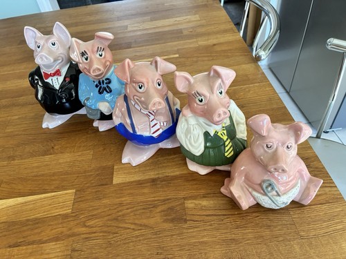 Natwest pigs full set 5 - natwest,