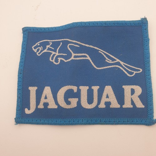 Vintage jaguar sew patch - on,