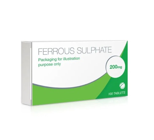 Ferrous sulphate 200mg - sulphate,