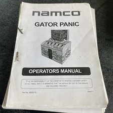 Namco GATOR PANIC OPERATORS