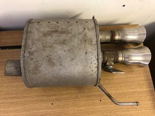 Chevrolet Corvette rear exhaust pipe muffler - part no. 82061298 C