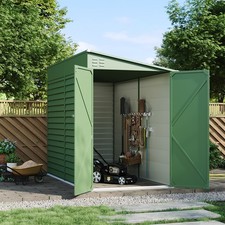4.6×9FT Metal Garden Shed