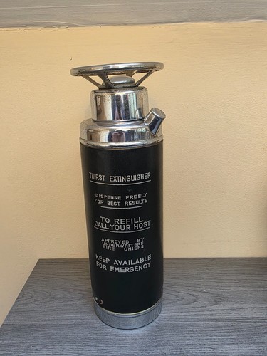 Vintage thirst extinguisher - thirst,