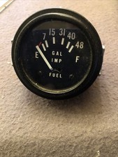 RAF fuel Indicator Gauge 0-48 Imp Gallons  Vintage Aircraft Stewart Warner Old