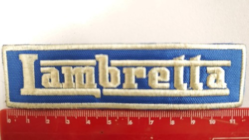 Lambretta embroidered sew on - "lambretta", sew-on