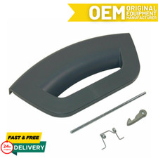 HOTPOINT WMFUG842GUKC Washing Machine DOOR HANDLE KIT Graphite Silver C00290988
