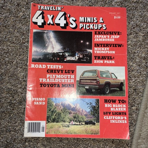 Travelin 4x4 minis - travelin, 4x4's