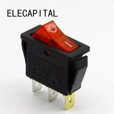 Caravan Motorhome Red 240v rocker switch for Dometic Electrolux Fridge  NEW