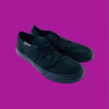DC SHOES Men's Flash 2 TX, Classic Skate Trainers, Black Mono, UK 9/EU 43/US 10