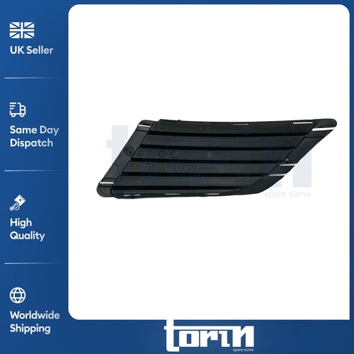 Front bumper fog - light, grill