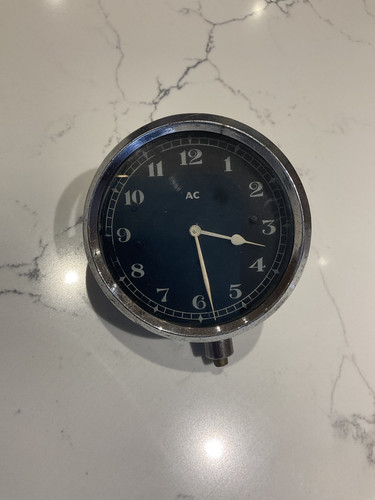 Vintage car clock - vintage,