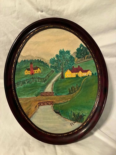 Vintage oil painting by - vintage,
