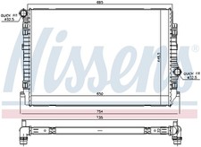 VW GOLF MK 7 2013-2019 ESTATE 2.0 TDI Radiator