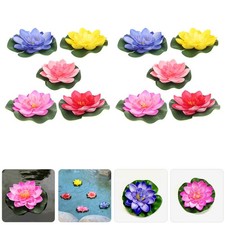10 Pcs EVA Artificial Lotus