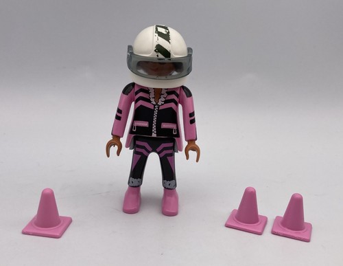 Playmobil figure pink - pink, race