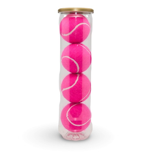 Tube coloured tennis balls - 4, |